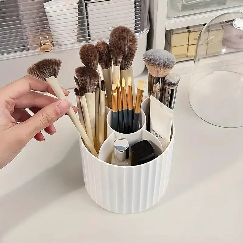 ORGANIZADOR DE MAQUILLAJE COMPACTO PARA TOCADOR - 1