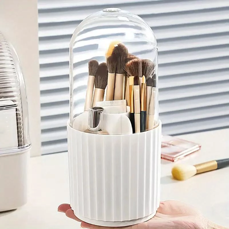ORGANIZADOR DE MAQUILLAJE COMPACTO PARA TOCADOR - 2