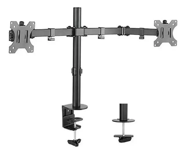 SOPORTE DE MESA PARA DOS MONITORES DE 13 A 32 PULGADAS - 7
