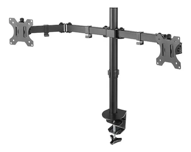 SOPORTE DE MESA PARA DOS MONITORES DE 13 A 32 PULGADAS - 8