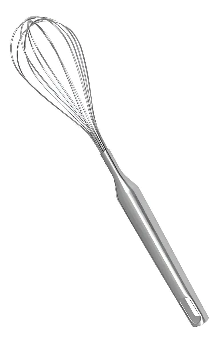 BATIDOR MANUAL DE ACERO INOXIDABLE DE 31 CM PARA COCINA - 1