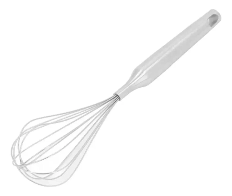 BATIDOR MANUAL DE ACERO INOXIDABLE DE 31 CM PARA COCINA - 2
