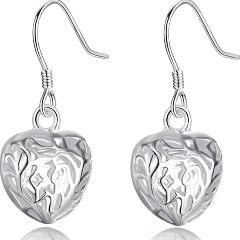AROS DE PLATA 925 CON ZIRCONIA CUBICA PARA MUJER - 8