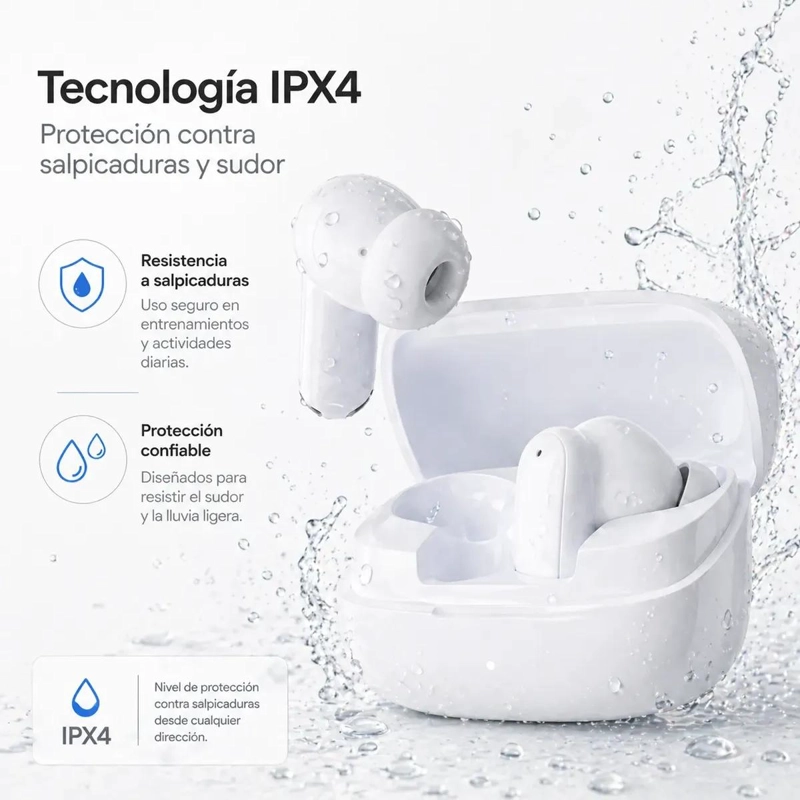 AUDIFONOS INALAMBRICOS BLUETOOTH CON CANCELACION DE RUIDO - 2