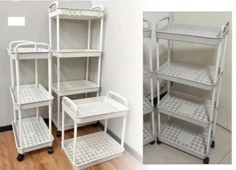 CARRITO ORGANIZADOR MULTIUSO DE 4 NIVELES CON RUEDAS - 6