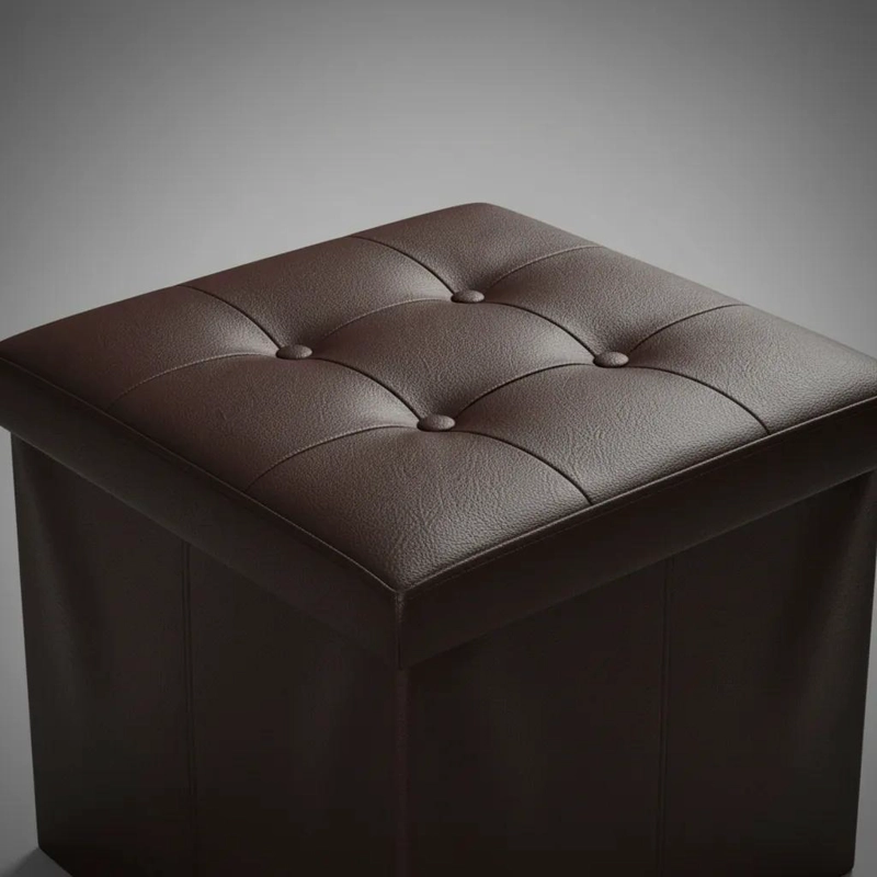 PUFF BAUL ORGANIZADOR PLEGABLE PARA ALMACENAMIENTO - 5