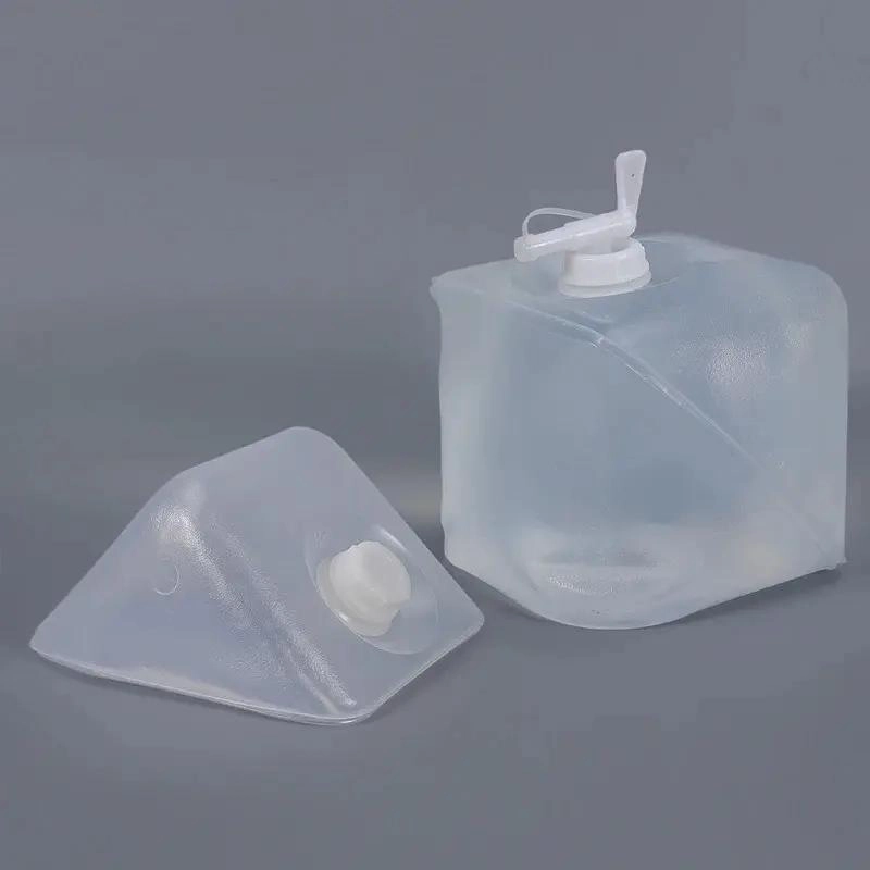 CONTENEDOR PLEGABLE DE AGUA 10 LITROS PARA CAMPING Y EXCURSIONES - 6