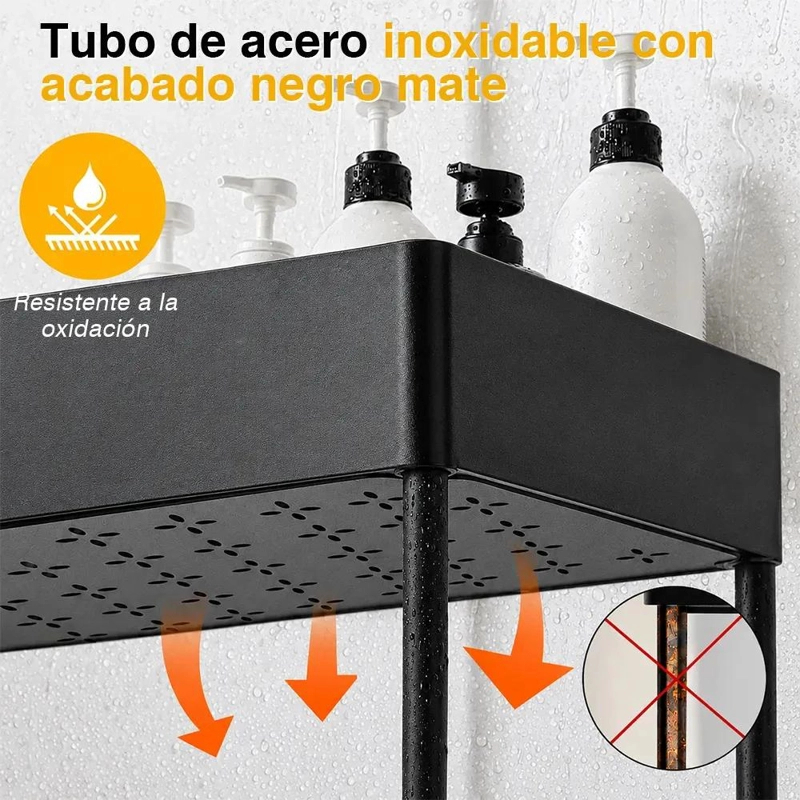 ORGANIZADOR MULTIFUNCIONAL DE 2 NIVELES PARA BAÑO Y COCINA - 9