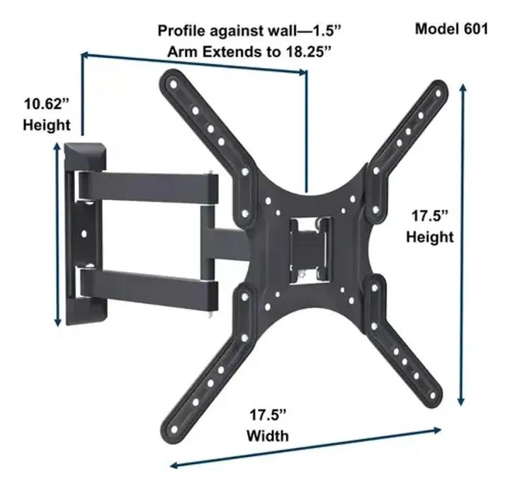 SOPORTE DE TV CON BRAZO ARTICULADO PARA PANTALLAS DE 15 A 58 PULGADAS - 3