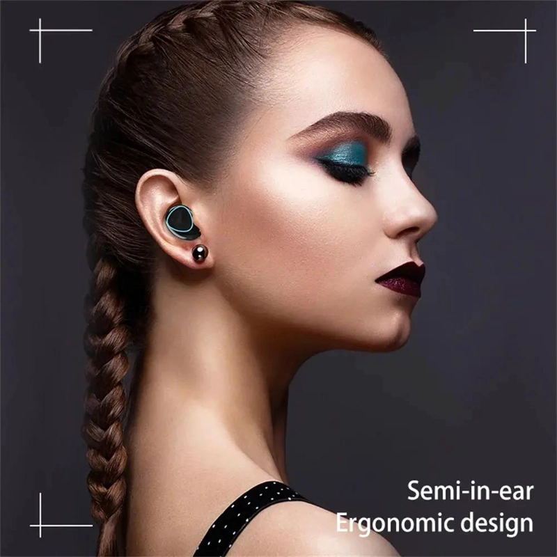 AUDIFONOS INALAMBRICOS BLUETOOTH CON INDICADOR DE CARGA - 2