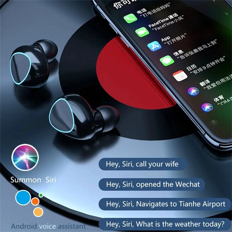 AUDIFONOS INALAMBRICOS BLUETOOTH CON INDICADOR DE CARGA - 6