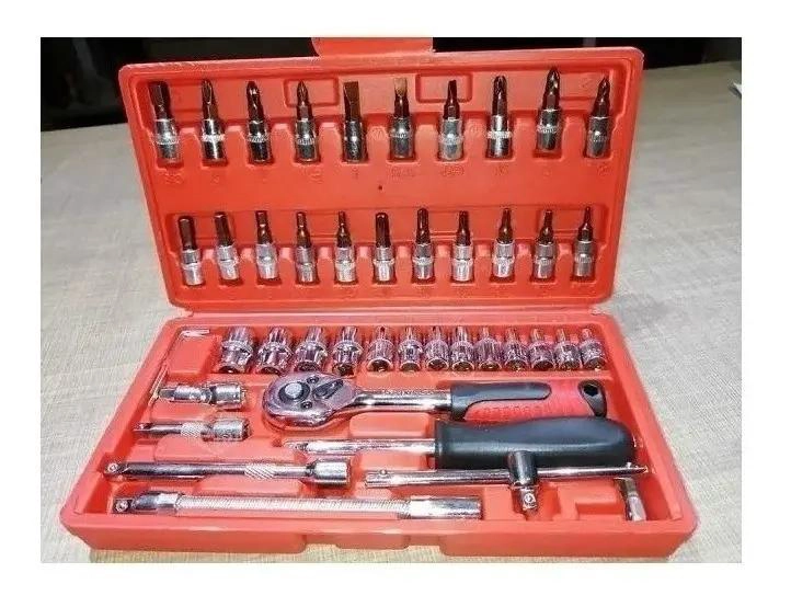 KIT DE HERRAMIENTAS EN MALETIN DE 46 PIEZAS - 3