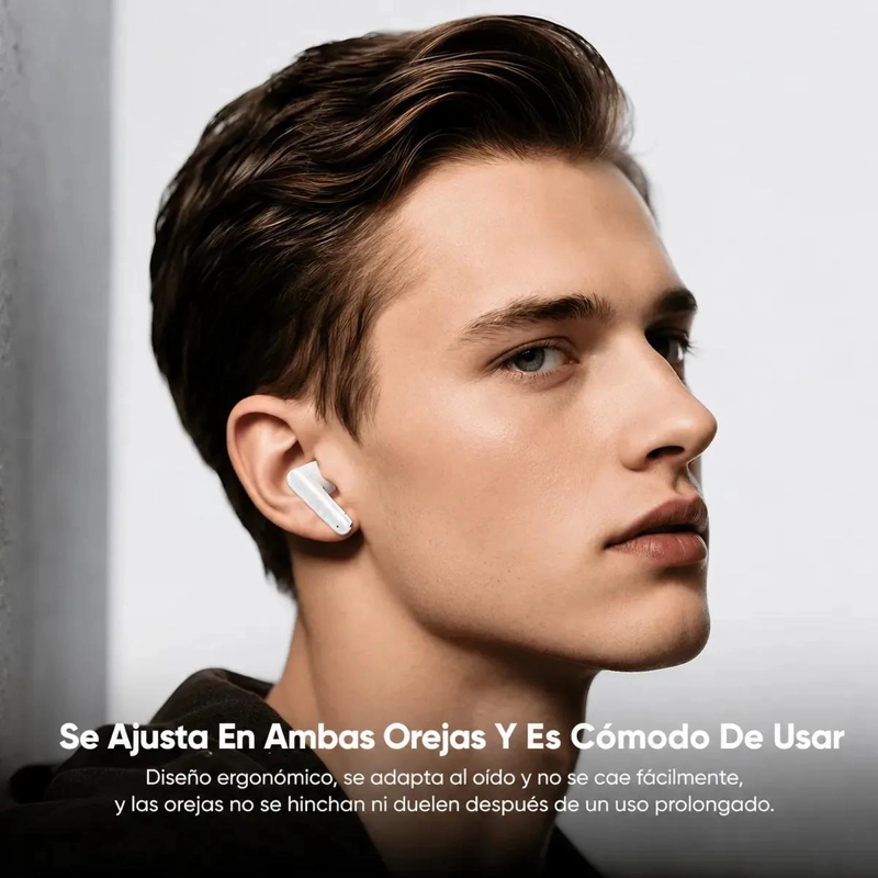 AUDIFONOS INALAMBRICOS BLUETOOTH 5.4 CON MICROFONO Y CARGA RAPIDA - 4