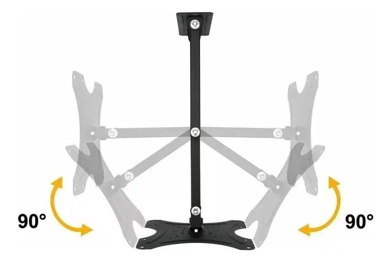 SOPORTE DE TV ARTICULADO DE ACERO PARA PANTALLAS DE 17 A 42 PULGADAS - 4