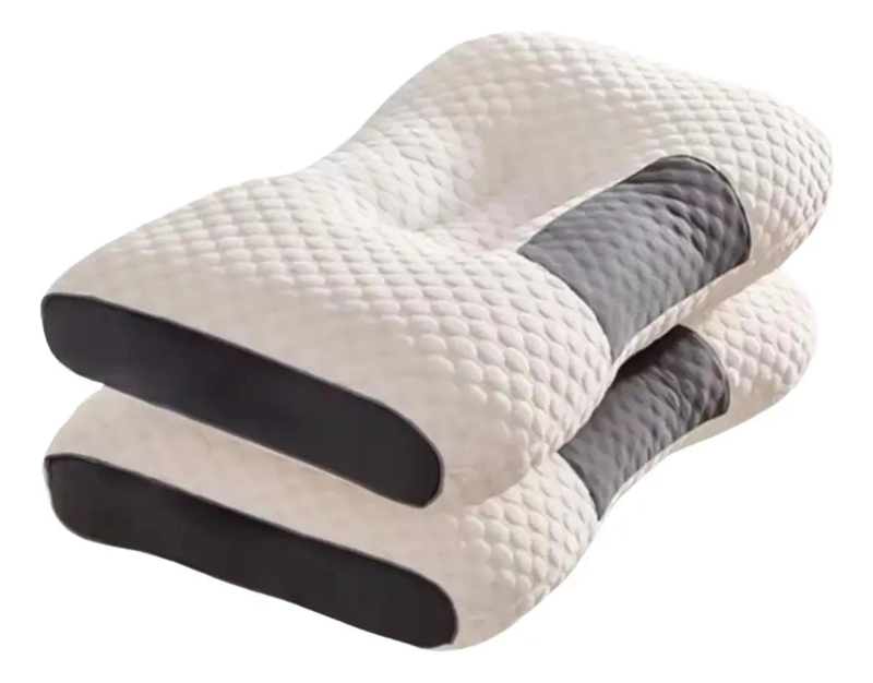 PACK DE 2 ALMOHADAS ERGONOMICAS ORTOPE DICAS PARA EL CUELLO - 1