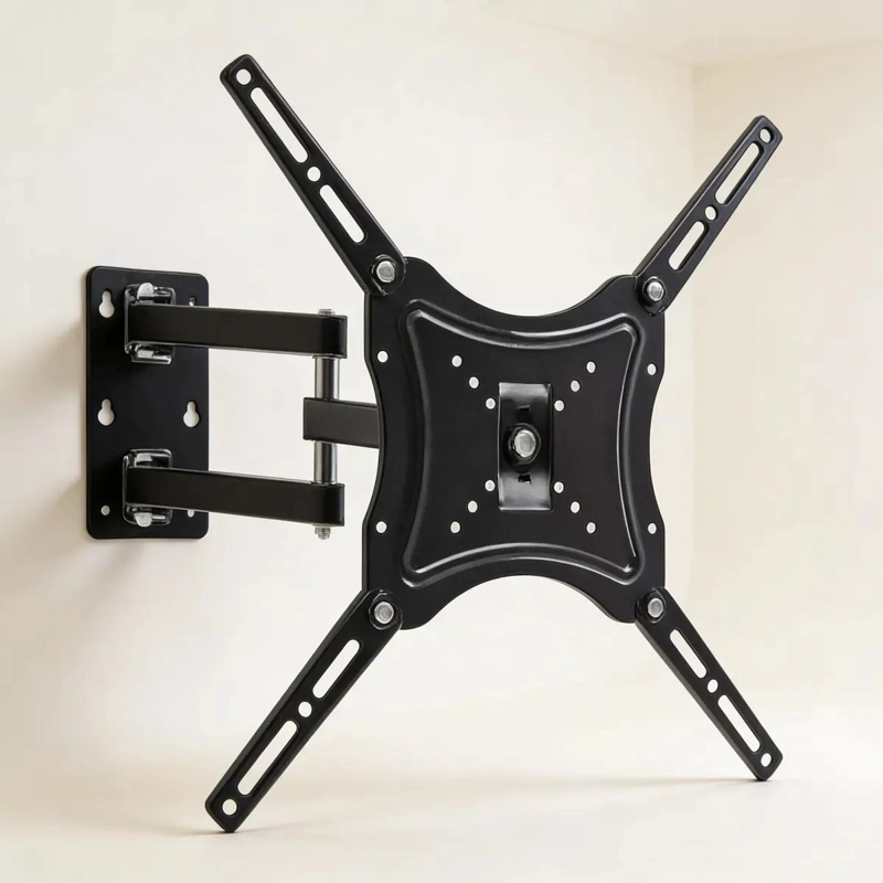SOPORTE DE TV PARED ARTICULADO 14 A 55 PULGADAS CON ROTACION - 5