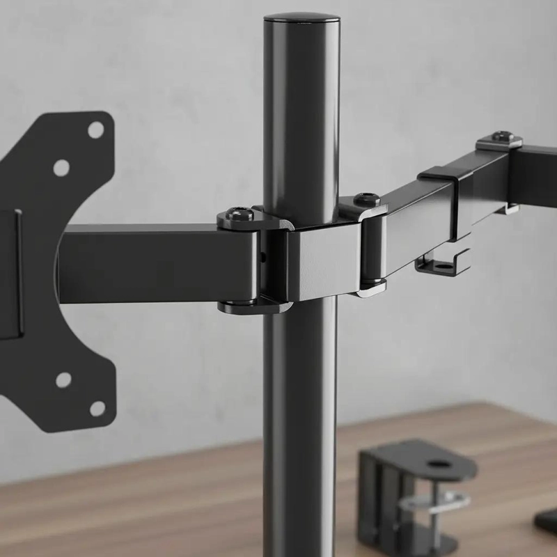 SOPORTE ARTICULADO PARA DOS MONITORES EN COLOR NEGRO - 3