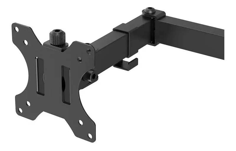 SOPORTE ARTICULADO PARA DOS MONITORES EN COLOR NEGRO - 7