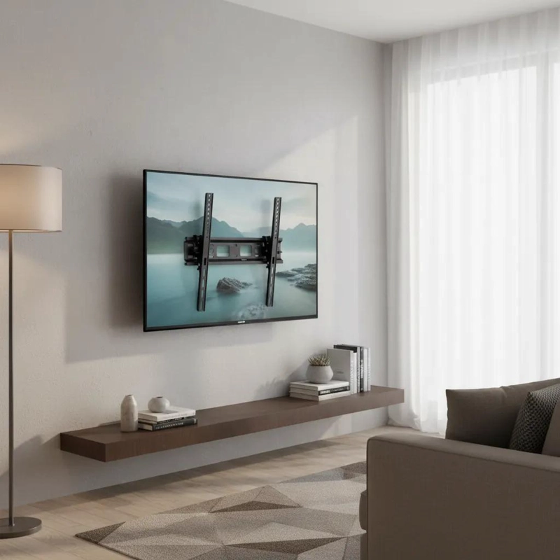 SOPORTE FIJO INCLINABLE PARA TV Y MONITOR DE 32 A 70 PULGADAS - 7