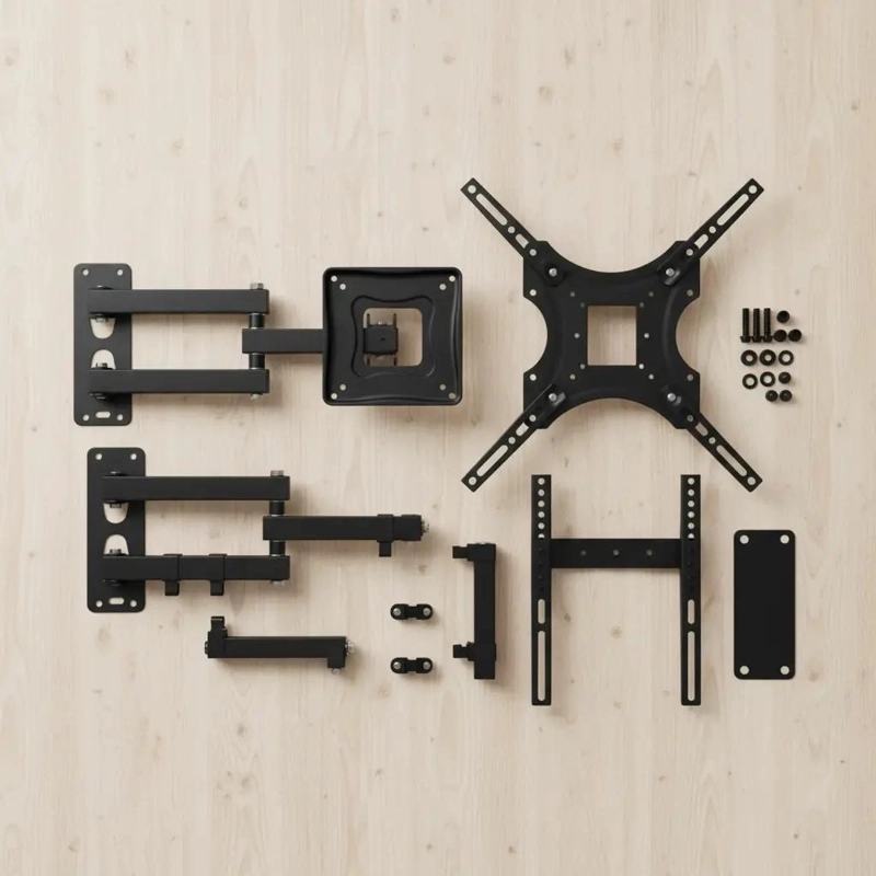 SOPORTE ARTICULADO PARA TV DE 26 A 65 PULGADAS EN ACERO NEGRO - 6