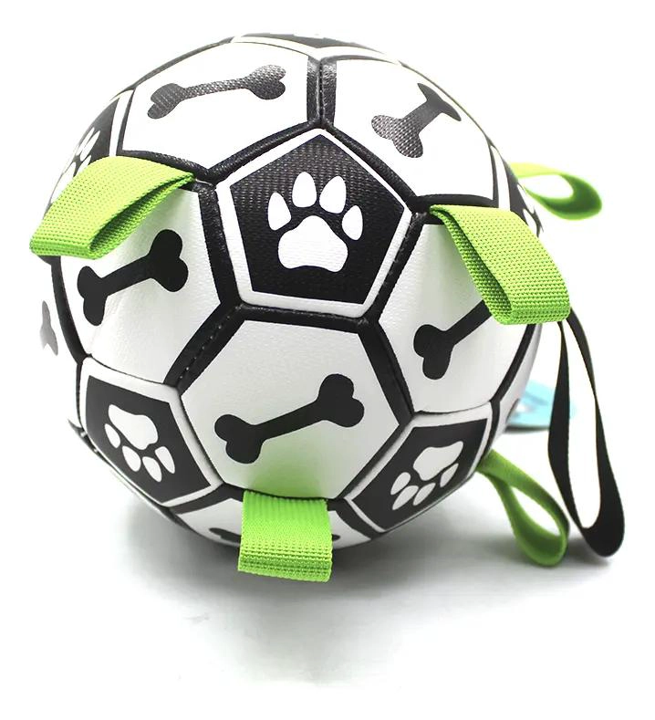 PELOTA INTERACTIVA GRANDE PARA PERROS CON AGARRE Y FLOTANTE - 2