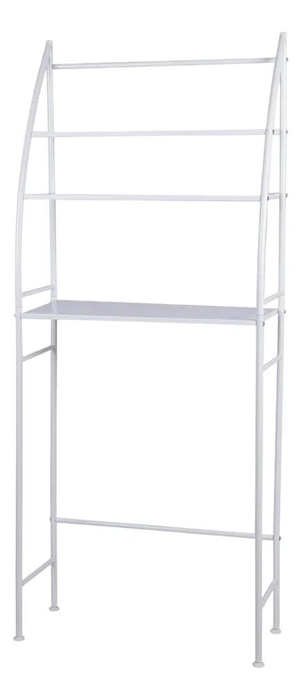 ESTANTE ORGANIZADOR DE BAÑO DE 3 NIVELES COLOR BLANCO - 1