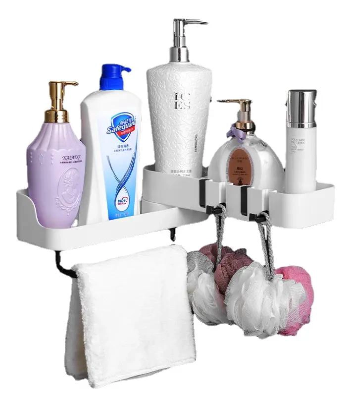 REPISAS ESQUINERO ADHESIVAS PARA BAÑO CON ROTACION - 1