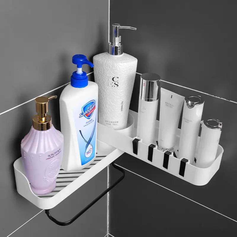 REPISAS ESQUINERO ADHESIVAS PARA BAÑO CON ROTACION - 4