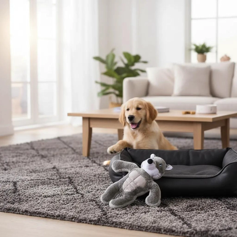 PELUCHE RESISTENTE PARA PERROS DE 35 CM DIVERSION ASEGURADA - 5