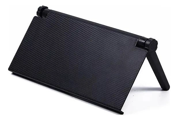 ESTANTE PLEGABLE AJUSTABLE PARA PANTALLA DE TV NEGRO - 3