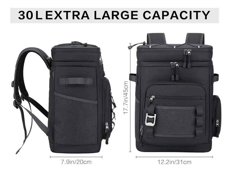 MOCHILA TE RMICA IMPERMEABLE 30L PARA CAMPING Y PICNIC - 2