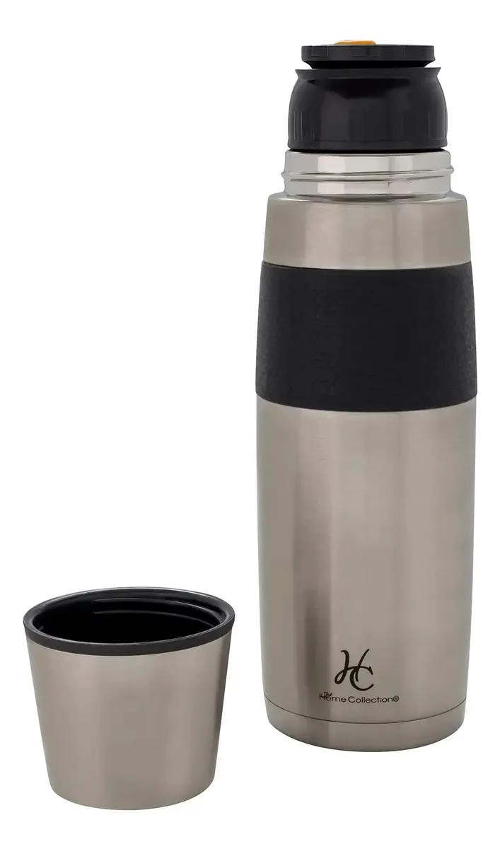 TERMO DE ACERO INOXIDABLE 500 ML COLOR PLATEADO - 5