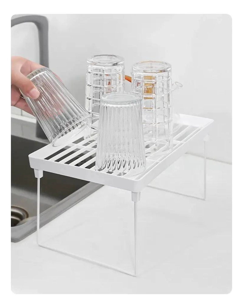 ORGANIZADOR DE COCINA DE 2 NIVELES PARA ALMACENAMIENTO EFICIENTE - 5