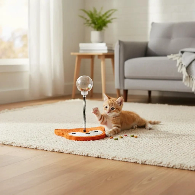 DISPENSADOR INTERACTIVO DE GOLOSINAS PARA GATOS - 3