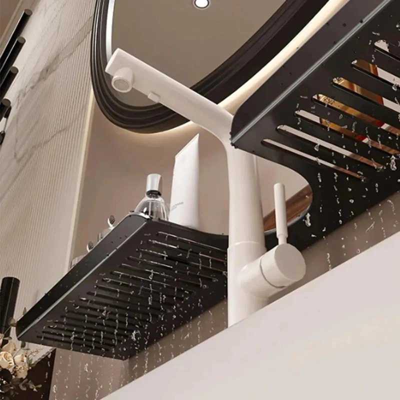 ORGANIZADOR DE BAÑO PARA LAVABO CON DISEÑO PRACTICO Y RESISTENTE - 4