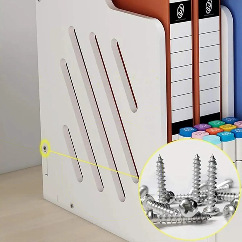 ORGANIZADOR DE ESCRITORIO MULTIFUNCIONAL CON ESTANTES PRACTICOS - 7