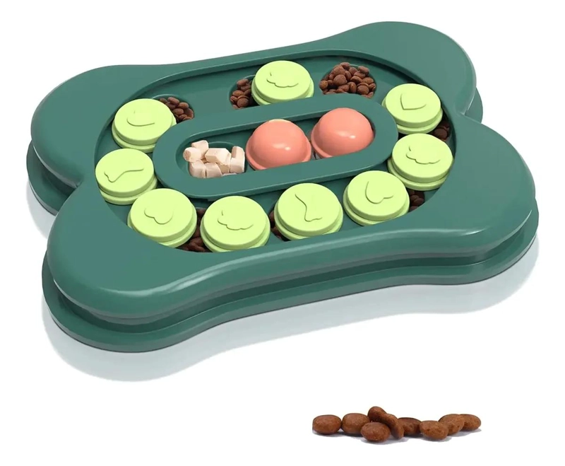 JUGUETE INTERACTIVO PUZZLE PARA PERROS CON DIFICULTAD AJUSTABLE - 1