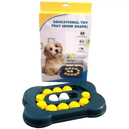 JUGUETE INTERACTIVO PUZZLE PARA PERROS CON DIFICULTAD AJUSTABLE - 2