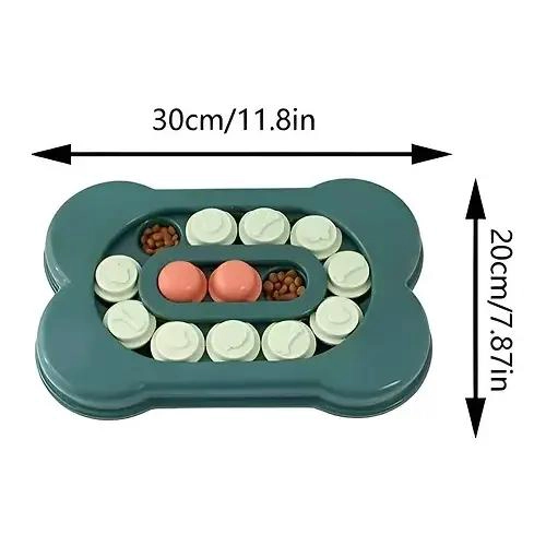 JUGUETE INTERACTIVO PUZZLE PARA PERROS CON DIFICULTAD AJUSTABLE - 6