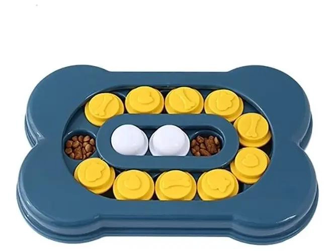 JUGUETE INTERACTIVO PUZZLE PARA PERROS CON DIFICULTAD AJUSTABLE - 7