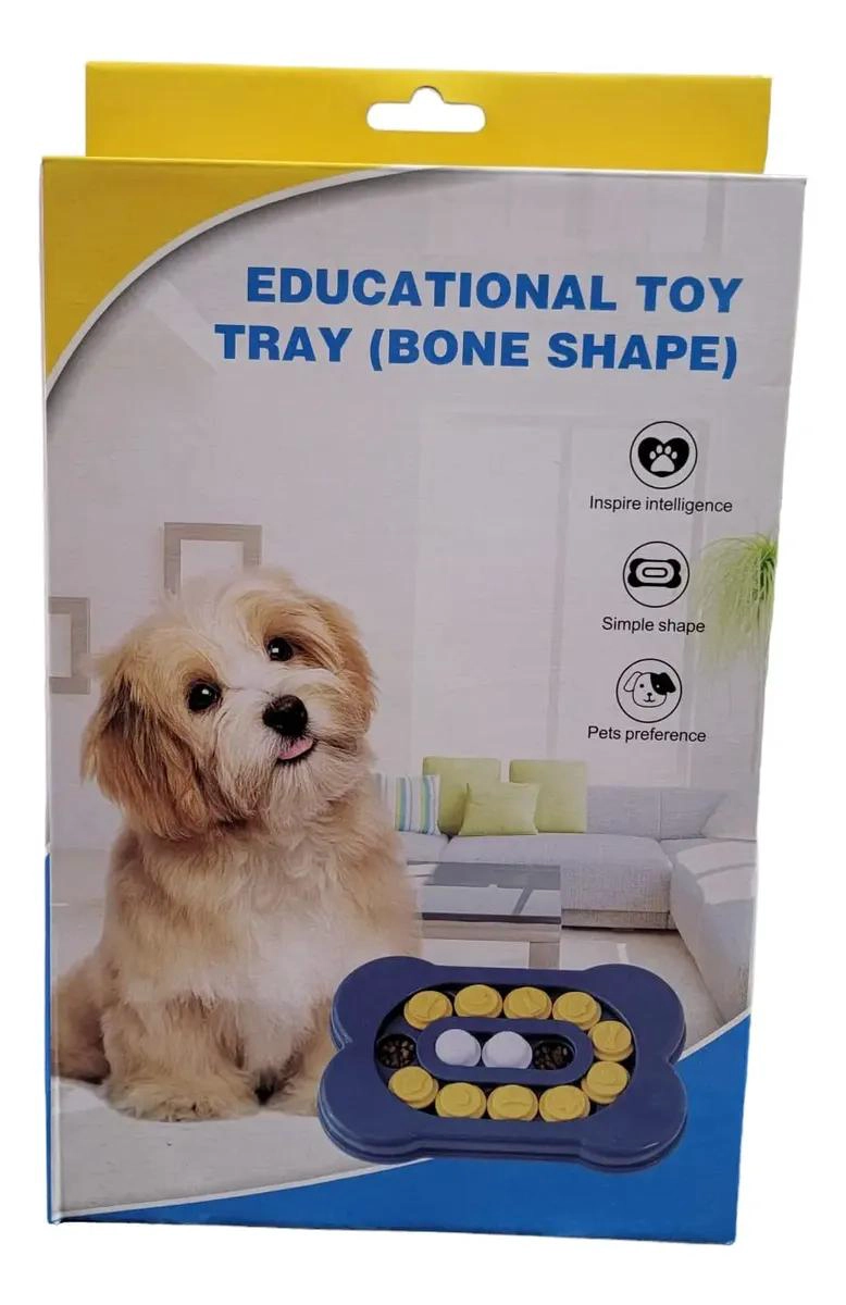 JUGUETE INTERACTIVO PUZZLE PARA PERROS CON DIFICULTAD AJUSTABLE - 8