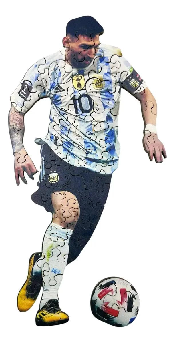 ROMPECABEZAS DE MADERA DE FUTBOL CON 55 PIEZAS - 2
