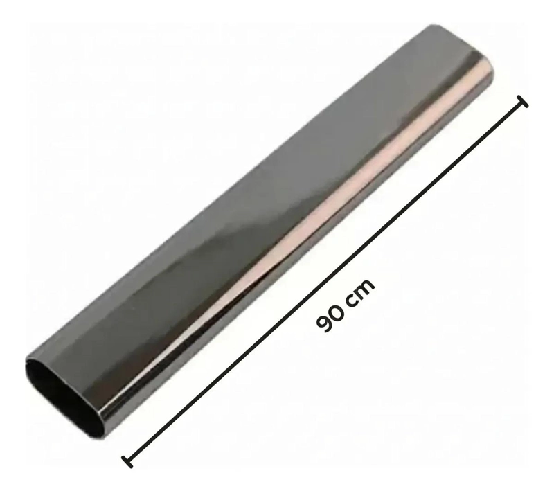 BARRA COLGANTE OVALADA DE 80 CM PARA CLOSET Y ARMARIOS - 2