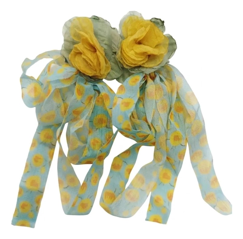 AROS DE FIESTA CON DISEÑO FLORAL ELEGANTE - 1