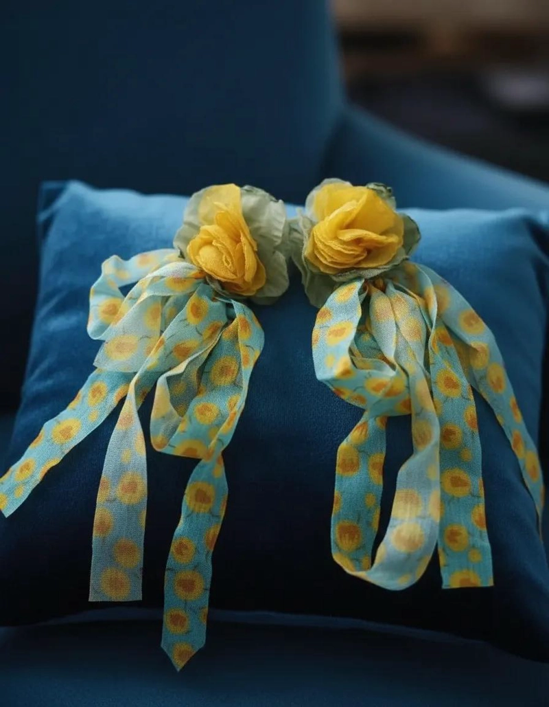 AROS DE FIESTA CON DISEÑO FLORAL ELEGANTE - 3