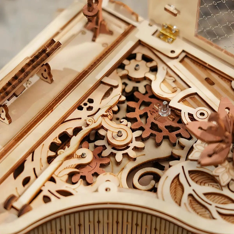 ROMPECABEZAS 3D DE MADERA PIANO MAGICO PARA ARMAR - 5