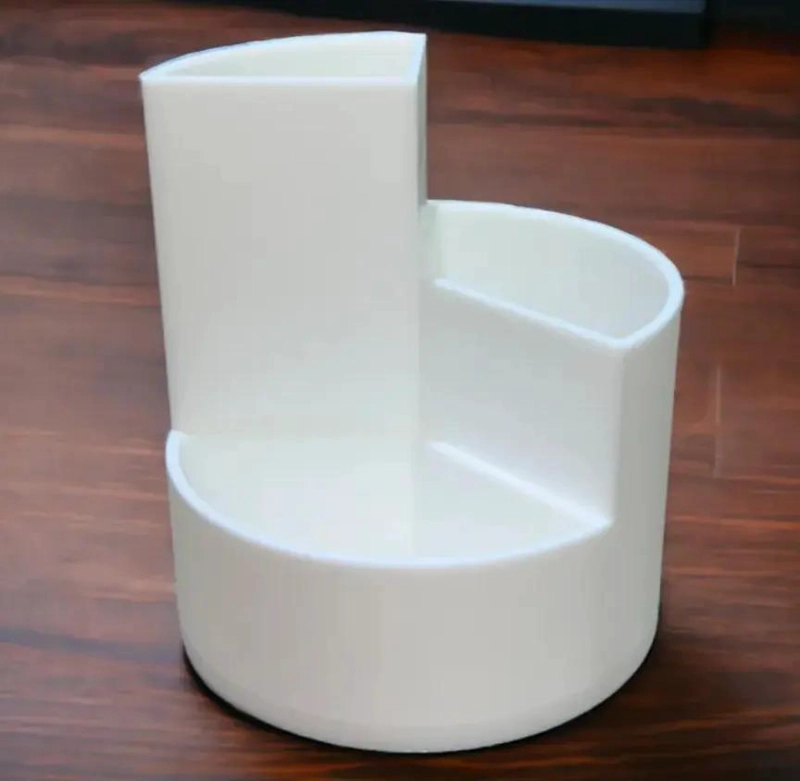 ORGANIZADOR CIRCULAR MINI PARA ESCRITORIO BLANCO - 3