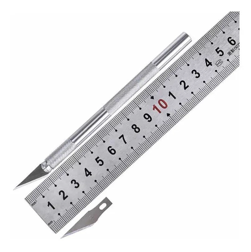 BISTURI DE PRECISION PARA MAQUETA CON 9 CUCHILLAS - 4