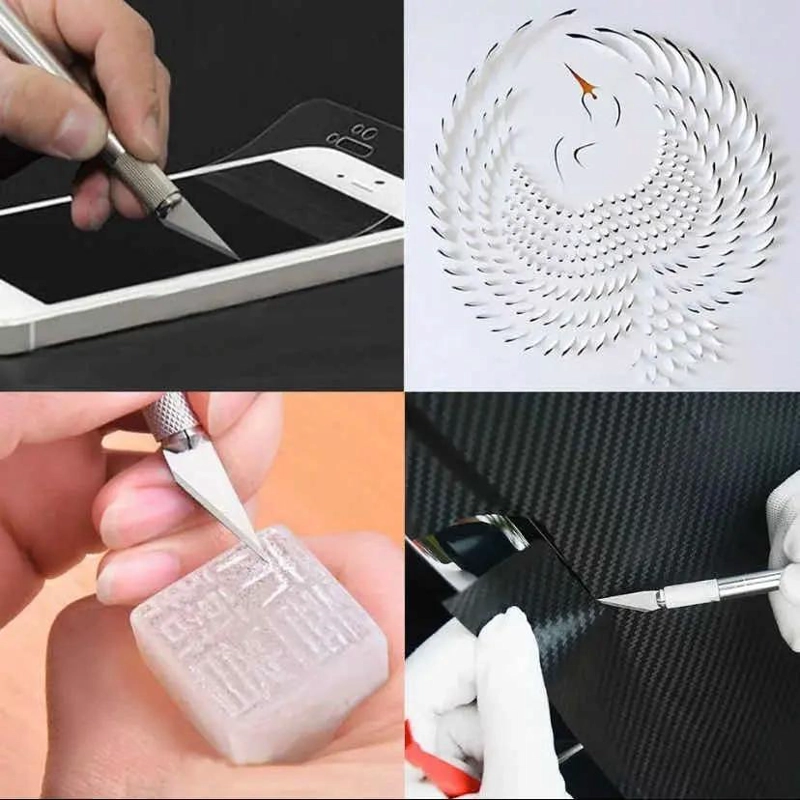 BISTURI DE PRECISION PARA MAQUETA CON 9 CUCHILLAS - 6