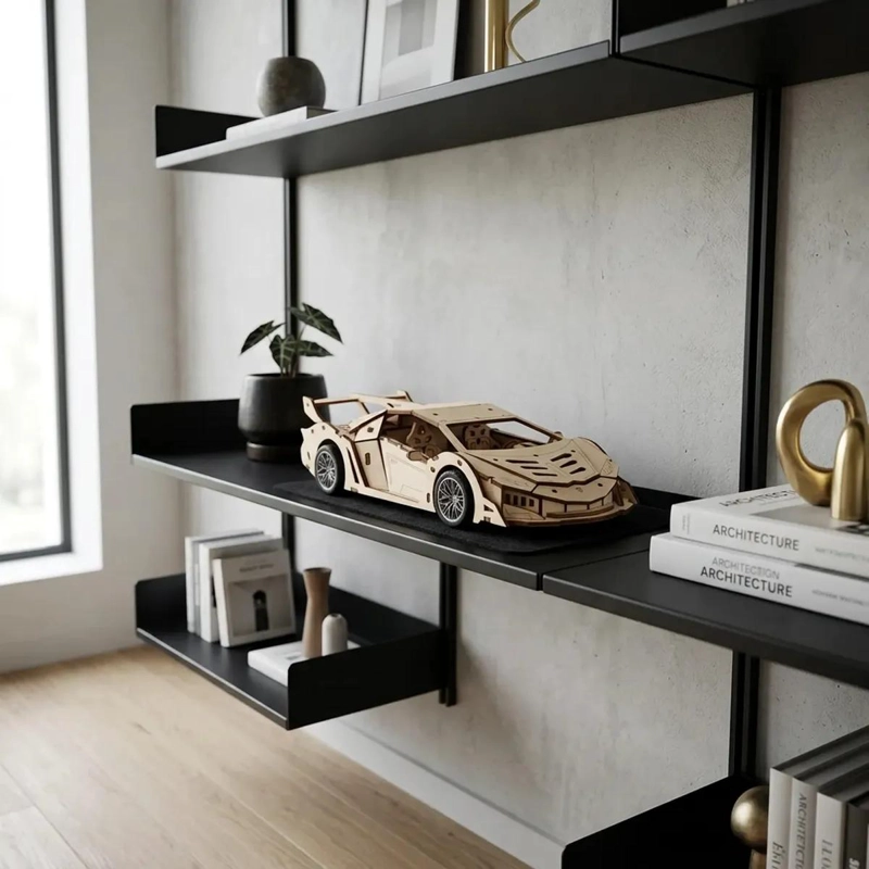 PUZZLE 3D ARMABLE DE MADERA CON MOTOR DINAMICO - 7